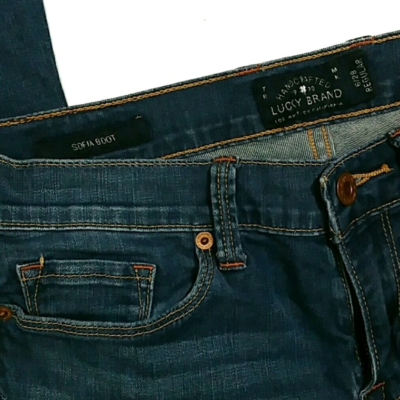 Lucky Brand 6/28 Sofia Boot Cut (B) - Picture 4 of 9